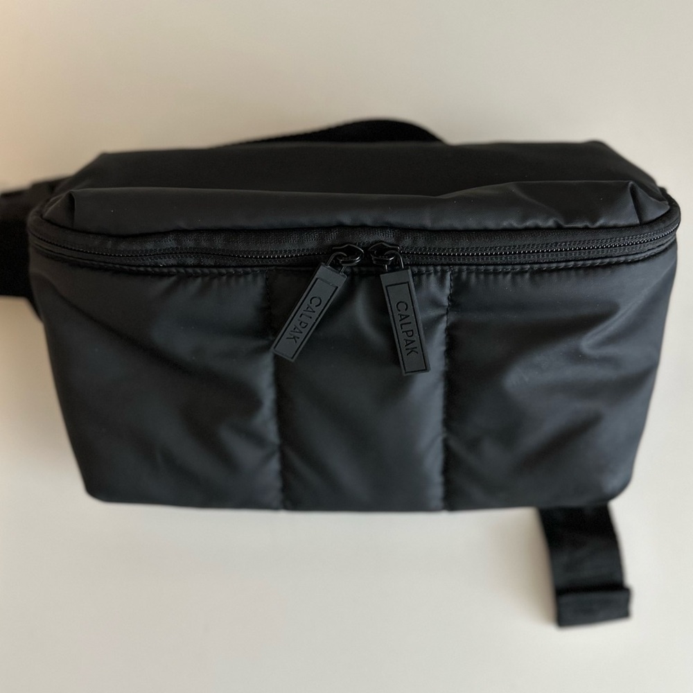 Calpak Luka Belt Bag in Matte Black